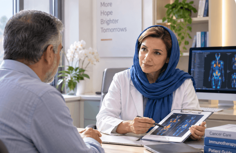 بررسی روند ایمونوتراپی در گفت‌وگوی پزشک و بیمار