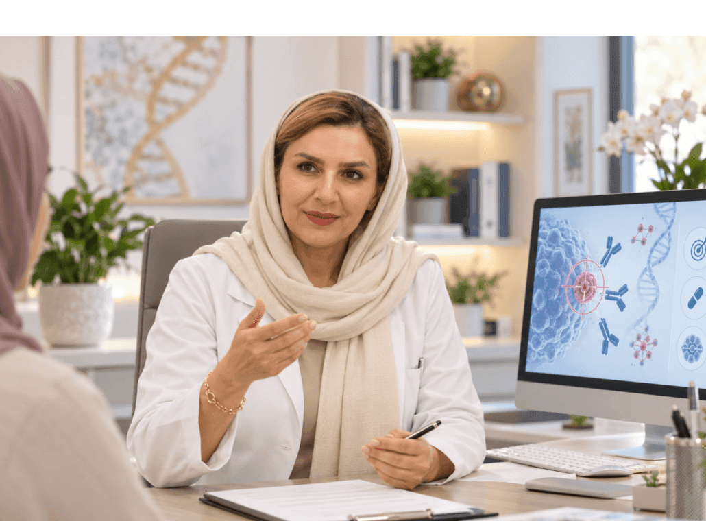 گفت‌وگو درباره ویژگی‌های مولکولی و درمان هدفمند